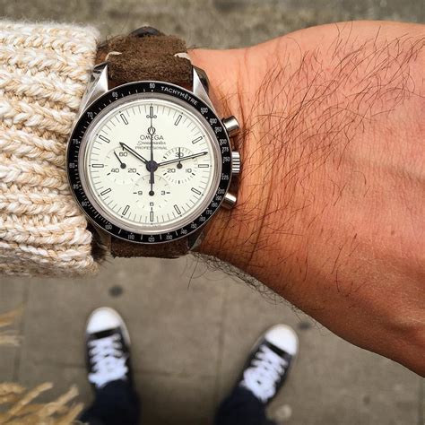 white dial speedmaster professional.